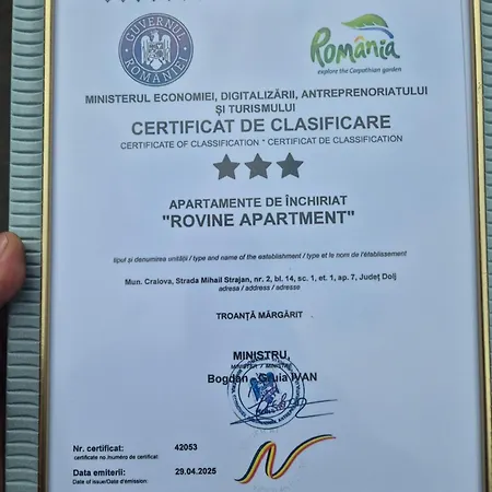 Apartment Rovine Craiova